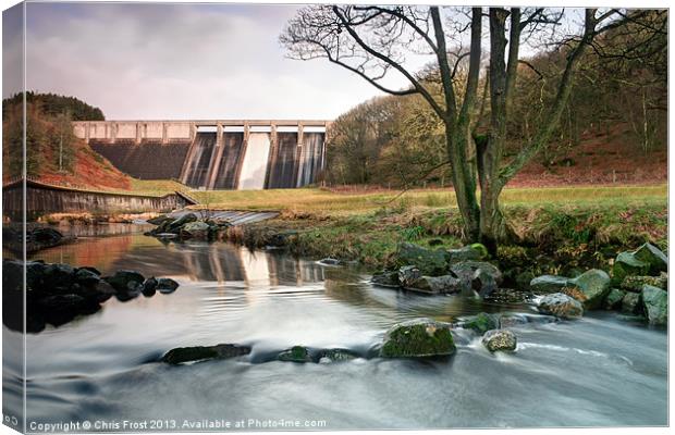 Thruscross Resevoir Canvas Print by Chris Frost
