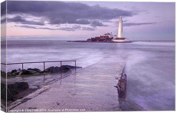 Road to the Light Canvas Print by Chris Frost