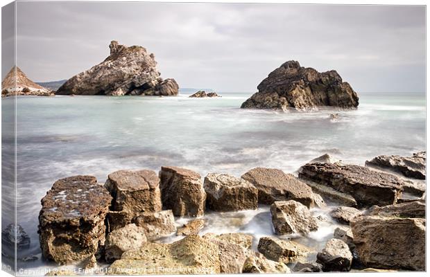 Mupe Bay Canvas Print by Chris Frost