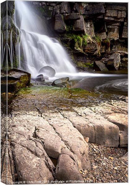 East Gill Force Canvas Print by Chris Frost