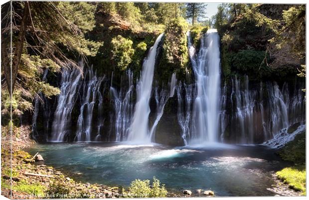 McArthur-Burney Falls Memorial State Park Canvas Print by Chris Frost
