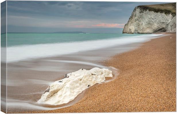 Bats Head at Durdle Door Canvas Print by Chris Frost