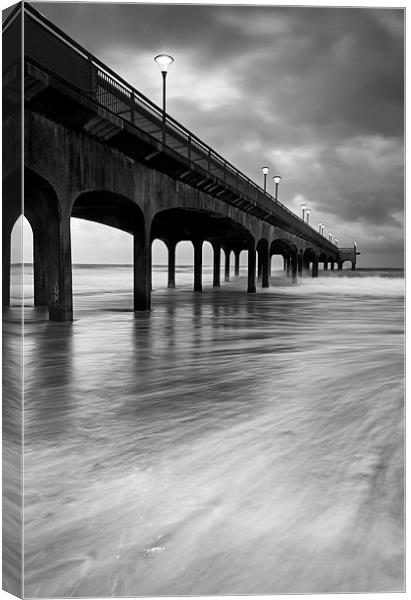 Boscombe Pier Canvas Print by Chris Frost