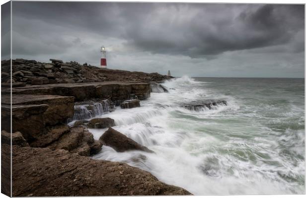 Under Leaden Skies Canvas Print by Chris Frost