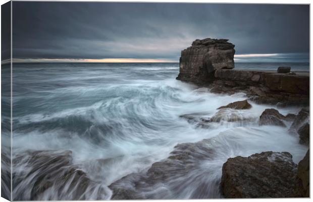 Winter's Nearly Here Canvas Print by Chris Frost