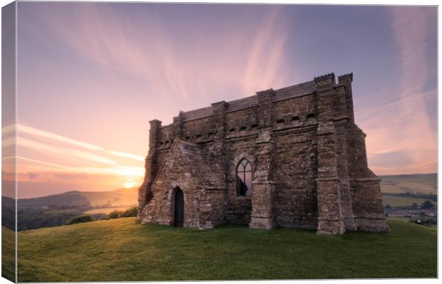 The Chapel Canvas Print by Chris Frost