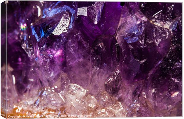 Amethyst Canvas Print by Neal P