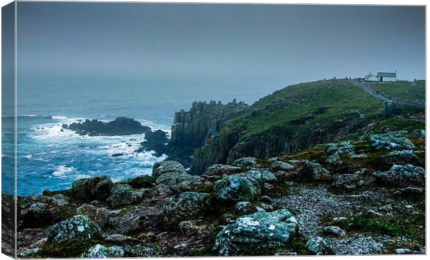 Lands End Canvas Print by Neal P