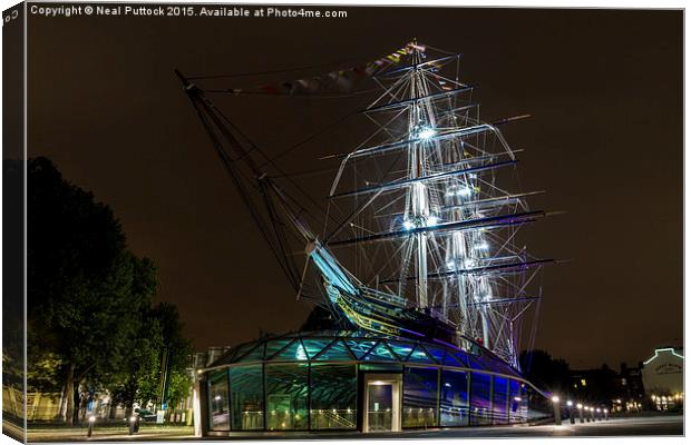  Cutty Sark Canvas Print by Neal P