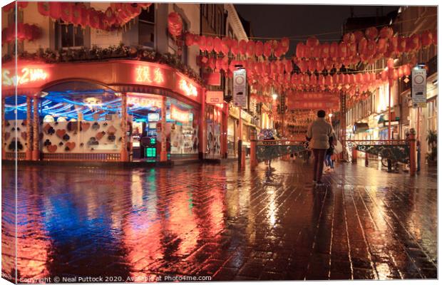 Chinatown Canvas Print by Neal P