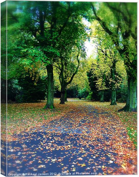 Autumn Bliss Canvas Print by Rachael Hood