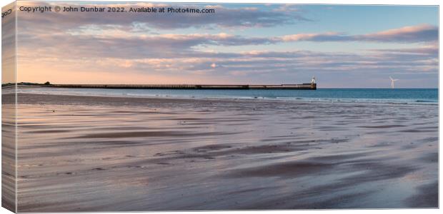 Summer Evening Canvas Print by John Dunbar