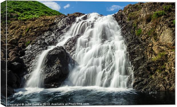 Sourmilk Gill Canvas Print by John Dunbar