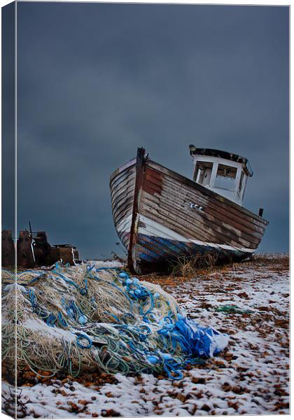 Beached Canvas Print by Phil Clements