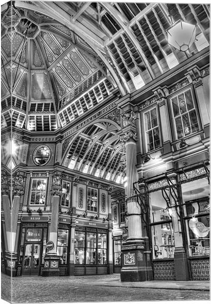 Leadenhall Market Canvas Print by Phil Clements