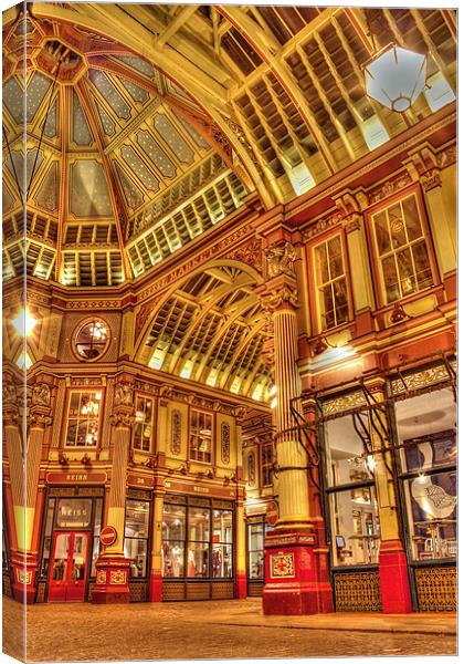 Leadenhall Market Canvas Print by Phil Clements