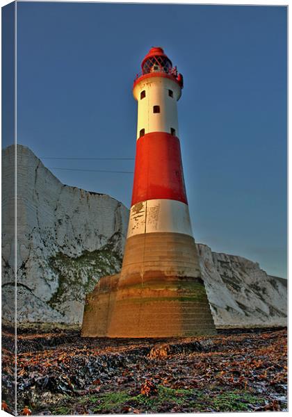 Beachy Head Lighthouse Canvas Print by Phil Clements