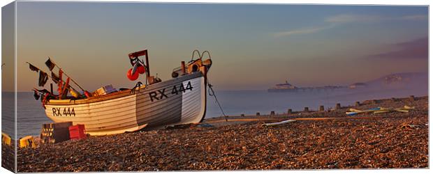 Eastbourne Fishing Boat Canvas Print by Phil Clements