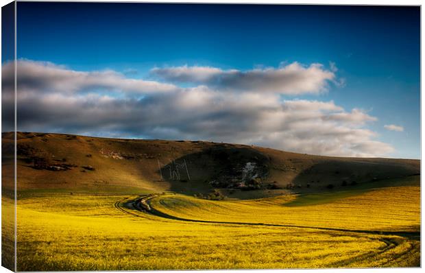  The Long Man Canvas Print by Phil Clements