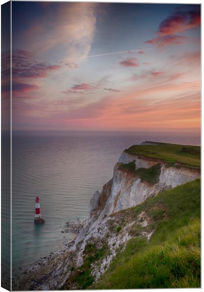 Beachy Head Sunset Canvas Print by Phil Clements