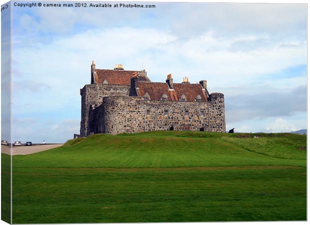 Scottish Castle Canvas Print by camera man