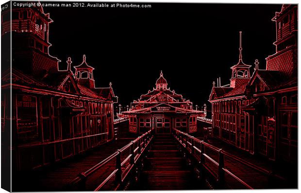 Thermal pier Canvas Print by camera man