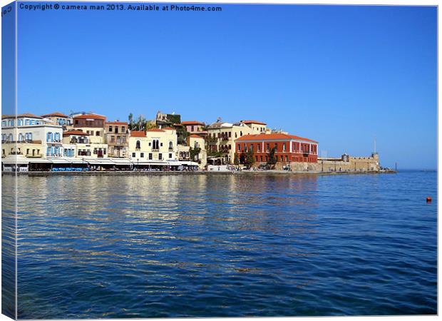 Old town Chania Canvas Print by camera man