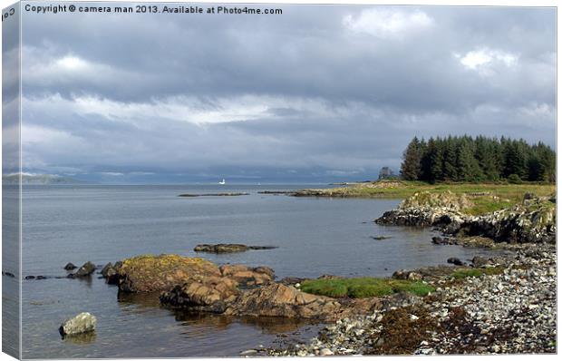 Island View Canvas Print by camera man