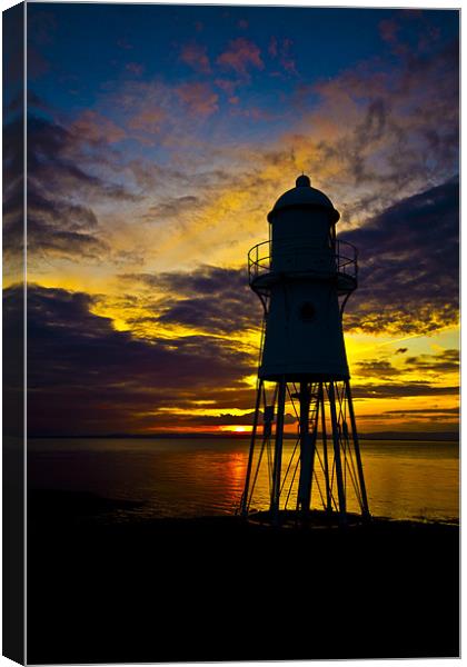Black nore lighthouse.. Canvas Print by paul cowles