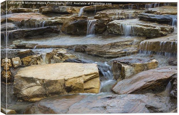 Ripples of Water Canvas Print by Michael Waters Photography