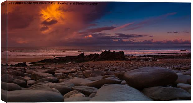 Beautiful Sky 2 Canvas Print by Andrew Driver