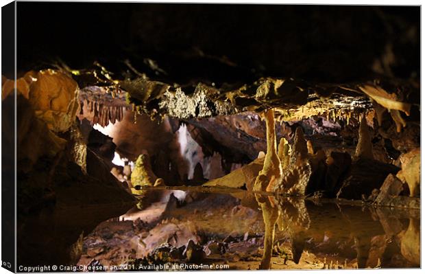 Cave Canvas Print by Craig Cheeseman