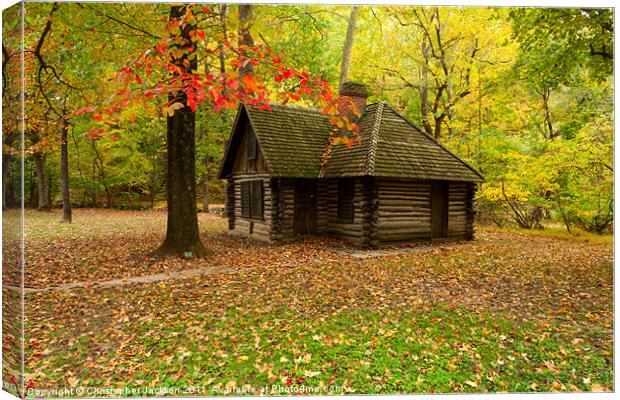 Miller Cabin Canvas Print by Christopher Jackson