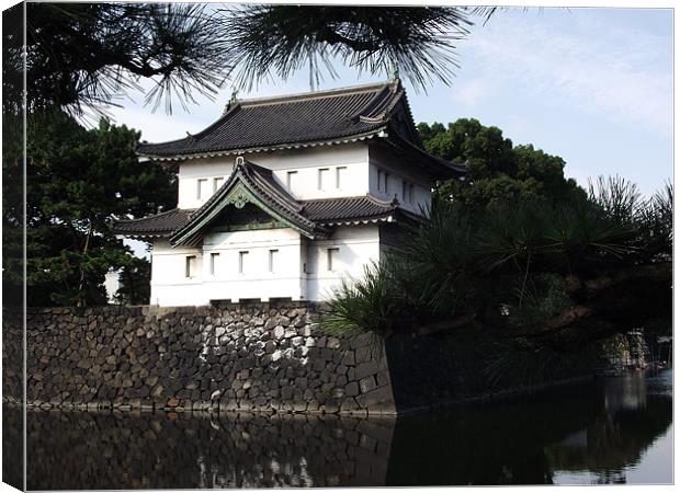 Imperial palace Canvas Print by Hannah Ryder