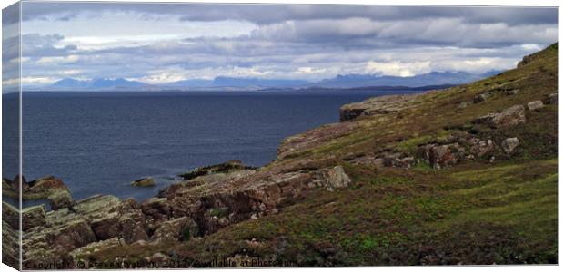 At Rubha Reidh Canvas Print by Steven Watson