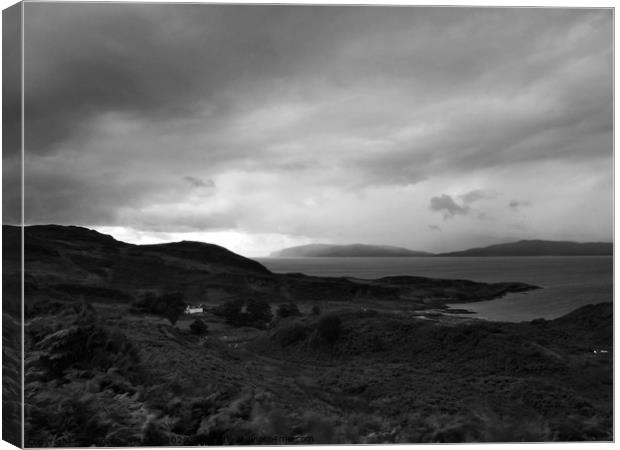 The Firth of Lorn Canvas Print by Steven Watson