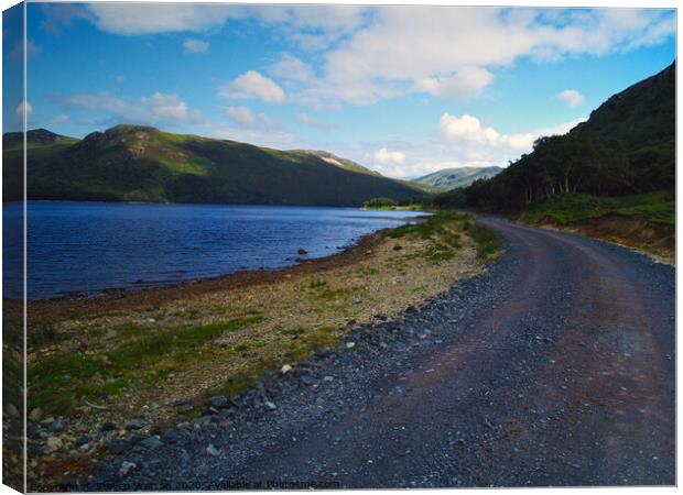 Loch Bà Canvas Print by Steven Watson