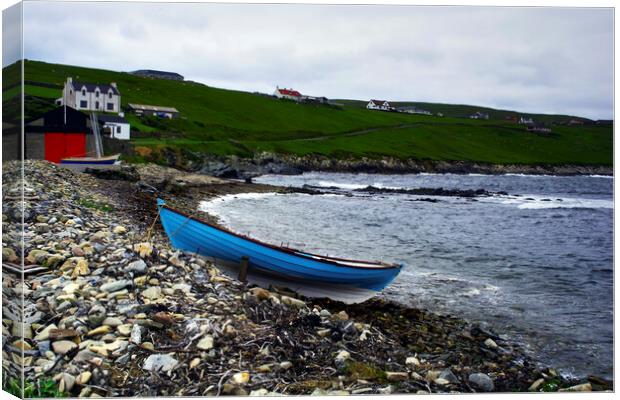 The Wick of Sandsayre  Canvas Print by Steven Watson