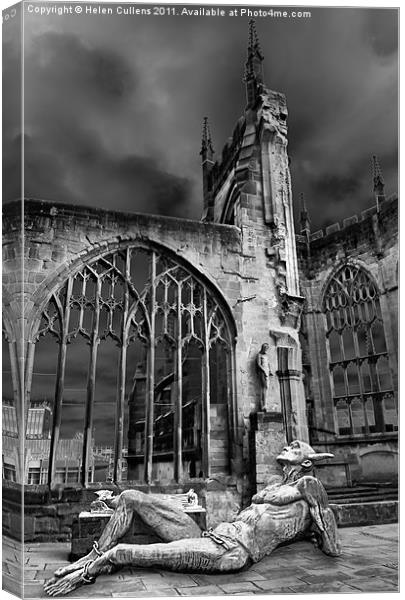 GOTHIC Canvas Print by Helen Cullens