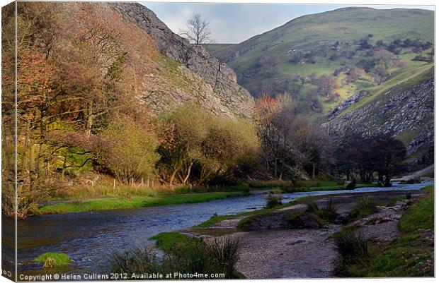 DOVEDALE Canvas Print by Helen Cullens