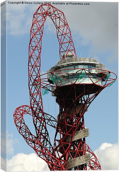 Arcelor Mittal Orbit Canvas Print by Helen Cullens