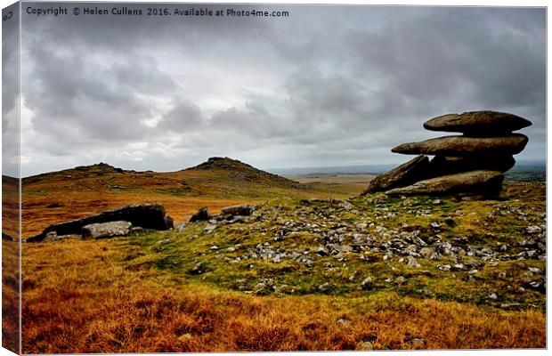  AROUND ROUGH TOR                                  Canvas Print by Helen Cullens