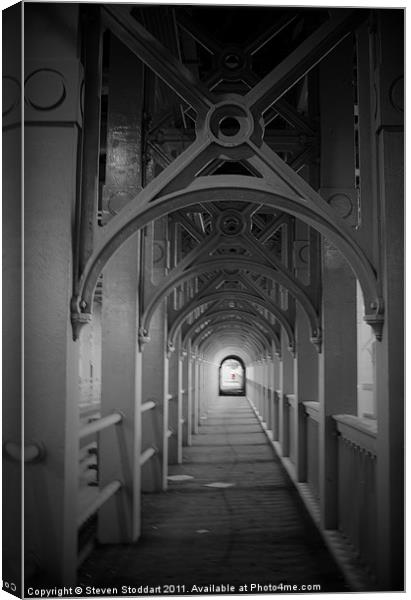 High Level Arches Canvas Print by Steven Stoddart
