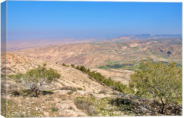 JORDAN VALLEY Canvas Print by radoslav rundic