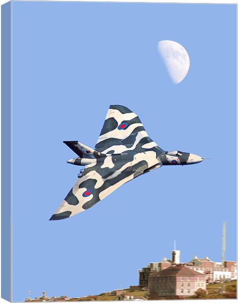 Vulcan Bomber Display Canvas Print by Noel Howarth