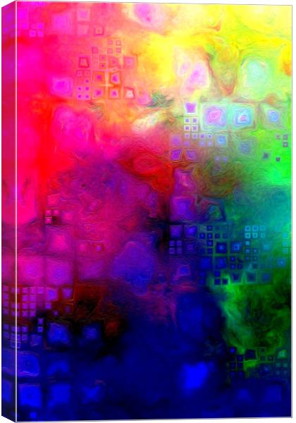 A Temporary Abstraction Canvas Print by Hugh Fathers