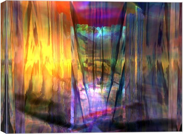 Altered Dimensions Canvas Print by Hugh Fathers