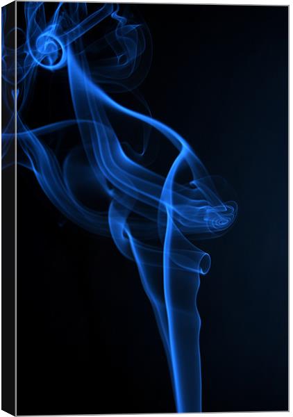 Smoke Canvas Print by Pratik Darji