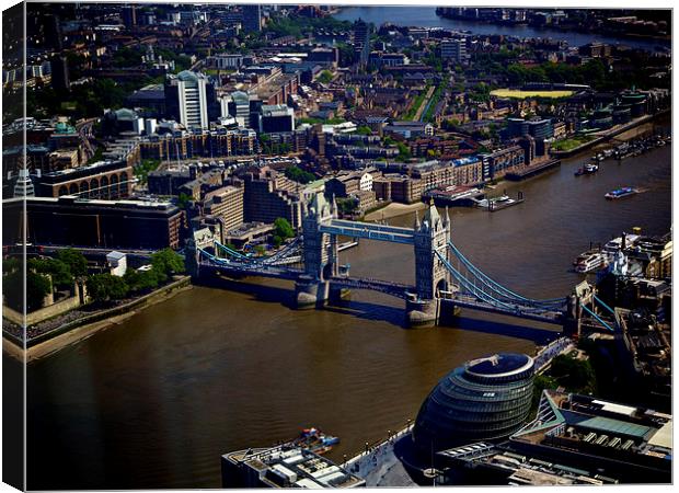 Tower Bridge Canvas Print by Sean Foreman