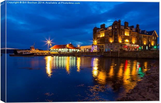  Oban Gold Canvas Print by Bill Buchan